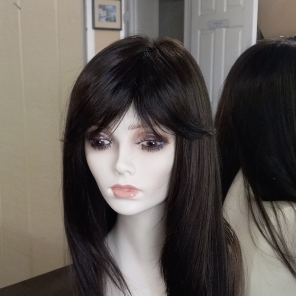 Angela Dark Chocolate Mono top wig - Picture 5 of 14